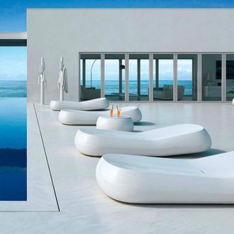 Plust Tumbona Con Ruedas Piscina Hotel Jard&iacute;n Dise&ntilde;o Gumball L1