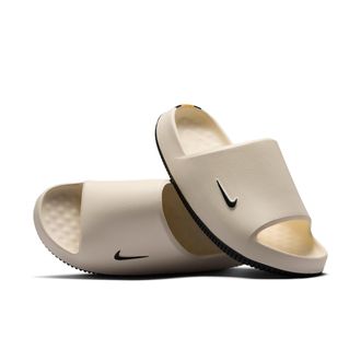 Nike Mens Calm (Pittsburgh Steelers) NFL Slides in White | IM7347-100