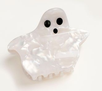 Fat Face FatFace Ivory Halloween Ghost Claw Clip