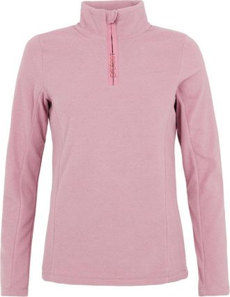 Protest Stehkragenpullover PROTEST Fleecepullover MUTEZ, Damen, Gr. L, pink (cameo pink), Obermaterial: 100% Polyester PES., Pullover Stehkragenpullover