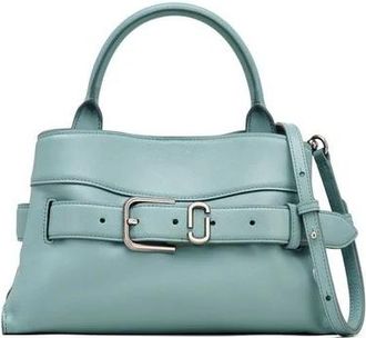 Marc Jacobs Dakota Small Satchel - Dames - Handtassen - Blauw - ONE Size - Leer - Tassen