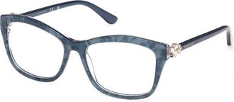 Guess Gm 50050 Optisch Montuur - Dames - Brillen - Blauw - 54 MM - Accessoires