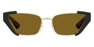 Moschino MOS205/S 2M2/70 Womens Sunglasses Gold Size 56