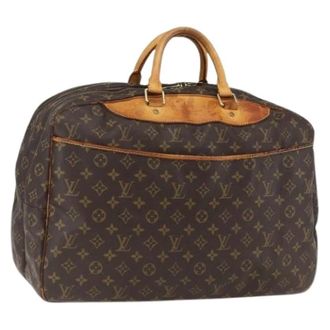 Louis Vuitton Pre-owned Weekend Bags, female, Brown, Size: ONE SIZE Pre-owned Alize 24H Boston Bag