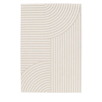 DRAWER Alfombra de exterior con motivo geom&eacute;trico - 120 cm x 170 cm