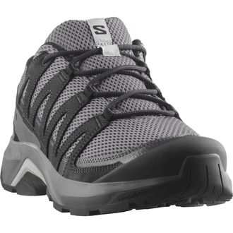 Salomon Wanderschuh SALOMON X-ADVENTURE RECON, Herren, Gr. 42,5, castlerock, phantom, alloy, Leder, Textil, Schuhe Wanderschuh, wasserdicht