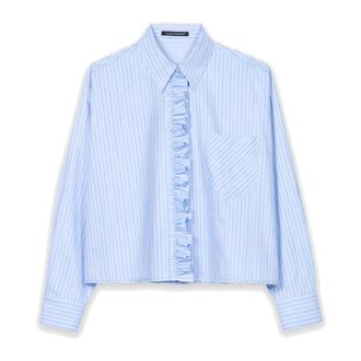 Luisa Cerano Shirts - female - Luisa Cerano - Shirts - Blue - XL - Blouses & Shirts