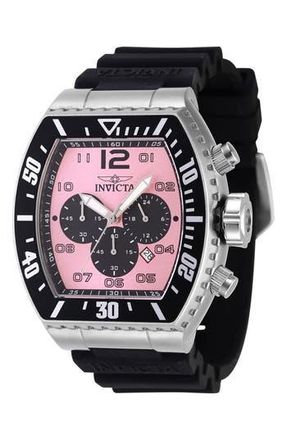 Invicta 47283 Pro Diver Watch in Black Pink at Nordstrom Rack