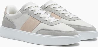 Unseen Footwear Mens Halkett Beige/Taupe/Grey/White - Size: 10