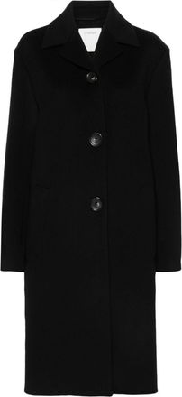 Sportmax Fiuggi wool coat - women - Virgin Wool/Polyester/Viscose - 42 - Black