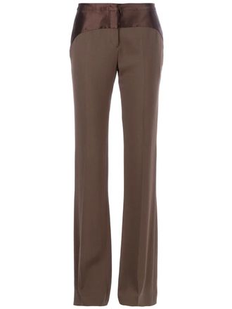 Giles flared trousers - Bruin