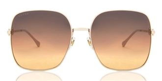 Gucci GG0879S 004 Womens Sunglasses Gold Size 61