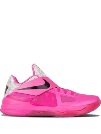 Nike Zoom KD 4 Aunt Pearl/Think Pink sneakers - unisex - Nylon/Polyester/Polyester/Rubber - 14