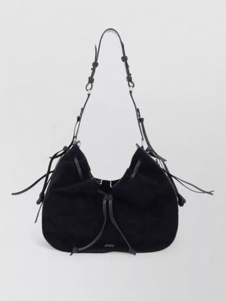 Isabel Marant shoulder bag suede finish buckle detail