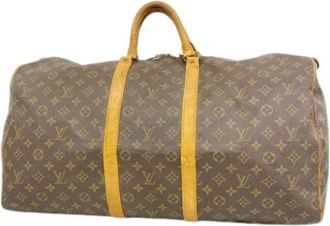 Louis Vuitton Pre-owned Weekend Bags, male, Brown, Size: ONE SIZE Pre-owned Vintage Boston bag