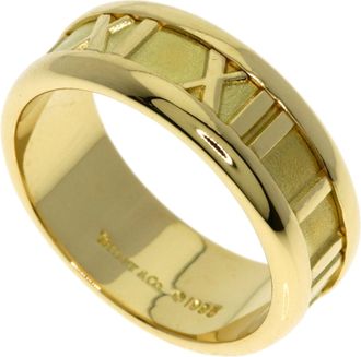 Tiffany & Co. Atlas Yellow Band Ring (Pre-Owned)