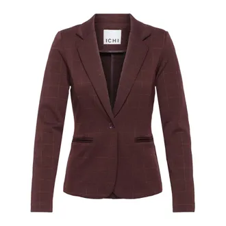 Ichi Blazer - - Jackets - Donna - Marrone - 2XL