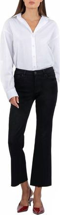 Kut from the Kloth Kelsey Mid Rise Flare Jean In Black