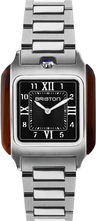 Briston Streamliner Quartz Black Dial Unisex Watch 252030SAT1SB