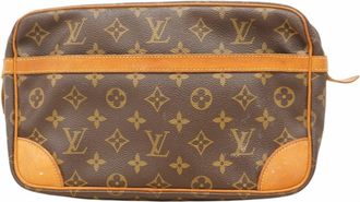 Louis Vuitton Brown Clutch Bag (Pre-Owned)