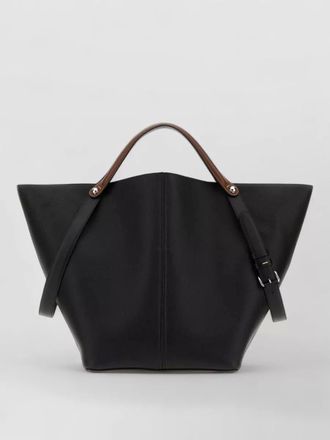 Maison Margiela leather dress age tote bag adjustable