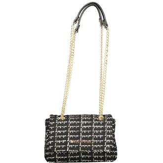 Mario Valentino Tassen, Dames, Zwart, ONE Size, Polyester, Chain Shoulder Bag