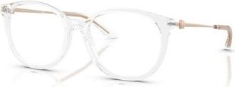 A|X Armani Exchange 54mm Cat Eye optical glasses in Transparent at Nordstrom