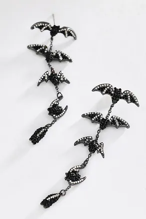 BaubleBar Bat Drop Earrings