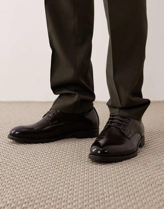 Mango Scarpe brogue classiche marroni-Marrone