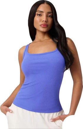 Fabletics Modal Rib Tank in Sapphire Sky at Nordstrom, Size Xx-Small