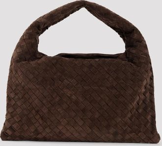 Bottega Veneta Small Hop Hobo Suede Shoulder Bag