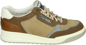 Mephisto Norwin Sneaker - Heren - Sneakers - Bruin - 45 EU - Leer - Schoenen