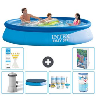 Intex Piscina Easy Set Redonda - 366x76 Cm - 7-piezas S208