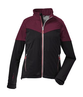 Killtec Softshelljacke KILLTEC KOS 29 WMN SFTSHLL JCKT, Damen, Gr. 42, grau (anthra), Oberstoff: Oberseite: 100% Polyester, R&uuml;ckseite: 100% Polyester, Jacken 