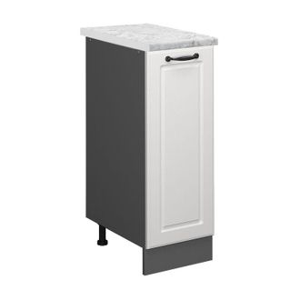 Vicco Armario De Farmacia R-line, Blanco Casa De Campo, 30 Cm Et M&aacute;rmol