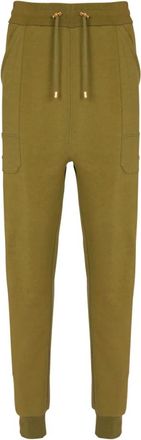Balmain Mujer, Pantalones, Verde, Talla: S