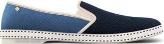 Rivieras Shoes Classic Match Cotton Cavas & Mesh in Light Blue & Navy at Nordstrom, Size 41
