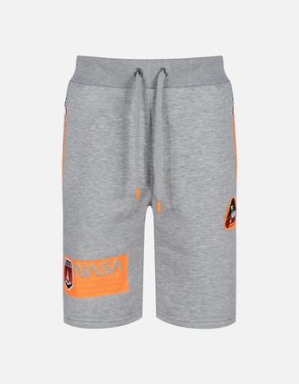 Alpha Industries Alpha Industries Mens Mars Neon Shorts | Grey Heather - Size: 35/34/36