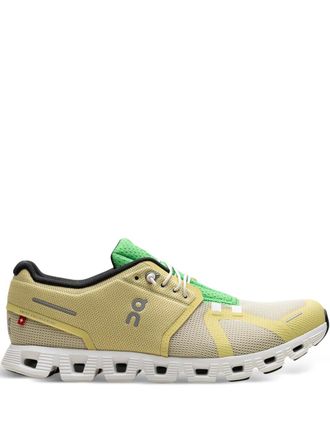 On Running Cloud 5 Push Hay/Acacia sneakers - men - Recycled Polyester/Recycled Polyester/Rubber - 10.5 - Yellow