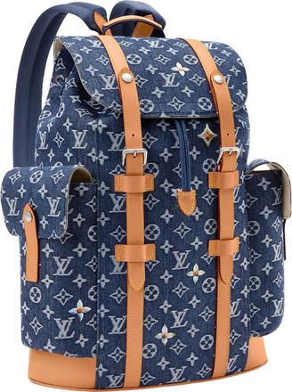 Louis Vuitton Christopher MM Blue M27554
