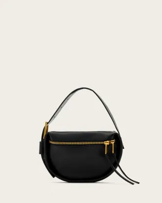 AllSaints Leather Noemie Mini Shoulder Bag, Size: One Size