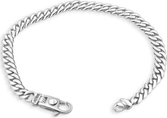 Pompeii3 Mens Cuban 14k Gold (24gram) or Platinum (45gram) 6mm Link Bracelet 8.5