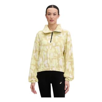 The North Face Mountain Athletics Fleece 1/4 Zip - Dames - Outdoorjassen - Geel - L - Fitness