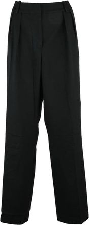 Tommy Hilfiger Classic Wide Leg Trousers - Black