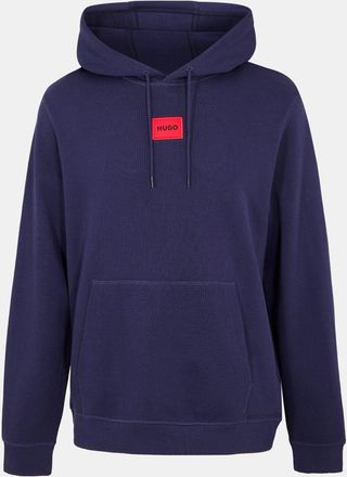 HUGO BOSS Hugo Mens Over The Head Hoodie in Navy 418 - Size X-Large