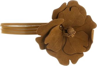 Pinko Cintur&oacute;n Flower - Accessories - Mujer - Marr&oacute;n - M