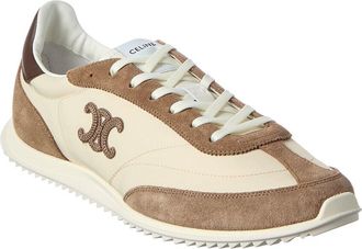 Celine Celine Racer Nylon & Suede Sneaker
