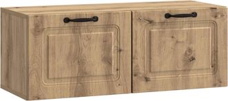 vidaXL Mueble Para Tv De Pared 78,5 X 31 X 30 Cm Roble Artisan Vidaxl