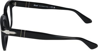 Persol 0PO3325V Classic Square-Frame Eyeglasses - Black