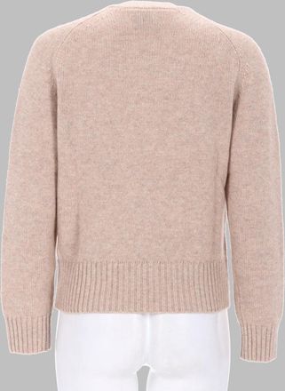 Isabel Marant Wool-Cashmere Blend Cardigan - Beige